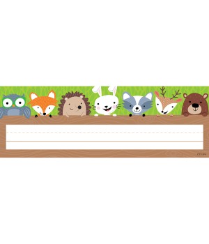 Woodland Friends Name Plate, 36 Per Pack