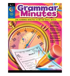 Grammar Minutes Workbook, Grade 1