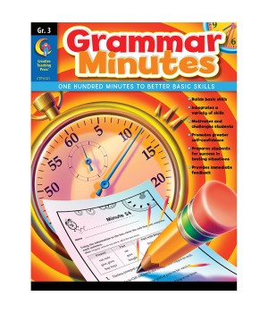 Grammar Minutes Workbook, Grade 3