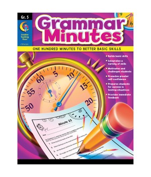 Grammar Minutes Workbook, Grade 5