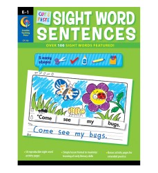 Cut & Paste Sight Word Sentences