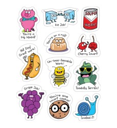 So Much Pun! Punny Rewards Stickers
