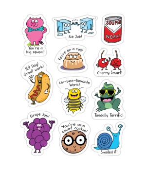 So Much Pun! Punny Rewards Stickers