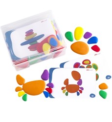 Rainbow Pebbles - Set of 36 + 40 Activities