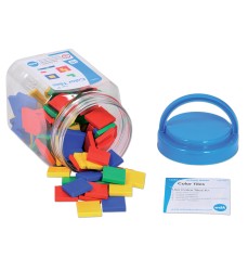 Color Tiles - Mini Jar - Set of 100