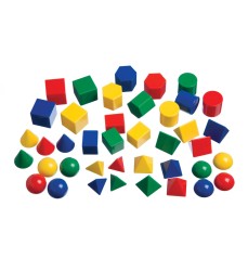 Mini Geometric Solids - Set of 40