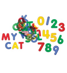 Transparent Letters and Numbers - Mini Jar - Set of 36