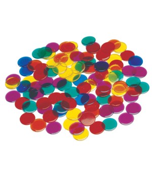 Transparent Counters - .75" - Set of 1,000