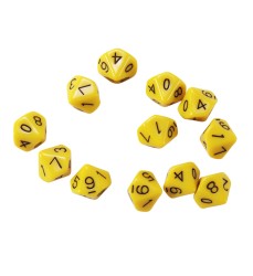 10-Sided Dice - Set of 12