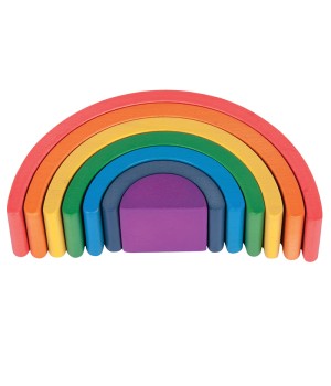 Wooden Rainbow Architect Arches - Set of 7