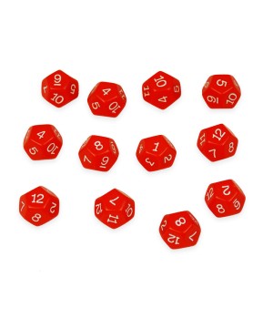 Polyhedra Dice - 12 Sides - Set of 12