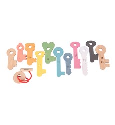 Rainbow Wooden Keys - Set of 11