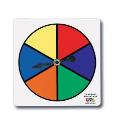 Six-Color Spinners - Set of 5
