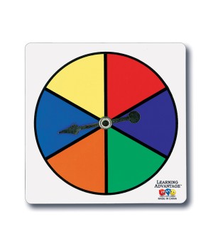 Six-Color Spinners - Set of 5