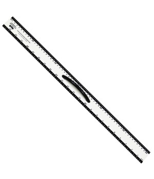 Magnetic Dry Erase Straight Edge - 24"