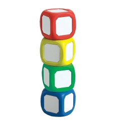 Write-On Wipe-Off Dice - Small - Set of 4