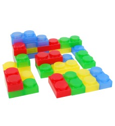 SiliShapes Soft Bricks - Set of 24