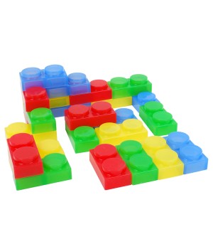 SiliShapes Soft Bricks - Set of 24