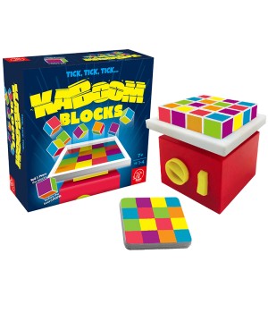 Kaboom Blocks - Fast-Paced Matching and Building Game - Ages 7+