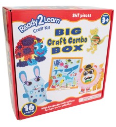 Big Craft Combo Box - 800+ Pieces - 16 Projects