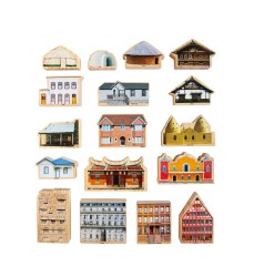 Where I Live? Wooden Blocks - Set of 17 - Ages 1+