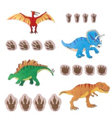 CHASING DINOSAURS MATS