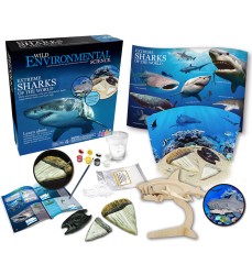 Extreme Sharks of the World - For Ages 6+ - Create and Customize Models and Dioramas - Study the Most Extreme Animals