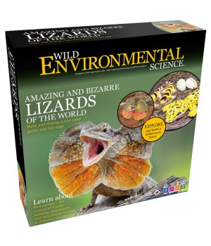 Amazing and Bizarre Lizards of the World - For Ages 6+ - Create and Customize Models and Dioramas - Study the Most Extreme Animals