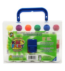 CRAFTY DAB PAINT 6 PK W/CARRYING