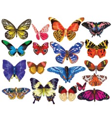 Butterflies III Multi Shaped Puzzles