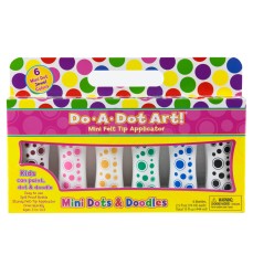 DO A DOT MARKERS 6PK MINI JEWEL