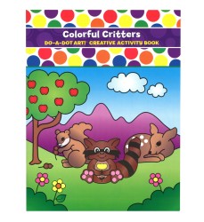 Colorful Critters Creative Art & Activity Book