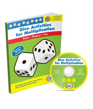 Dice Activities for Multiplication Book & CD