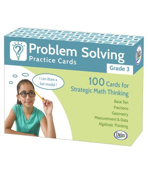 Problem Solving Practice Cards, Grade 3