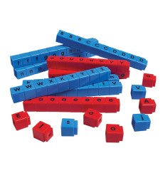 UNIFIX® CVC Letter Cubes Set, 90 Per Pack