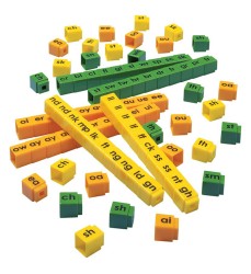 Unifix® Letter Cubes, Blends, Set of 90