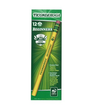 Beginners® Pencils with Eraser, Pack of 12