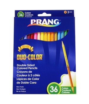 Duo Colored Pencils, 36 Color Set