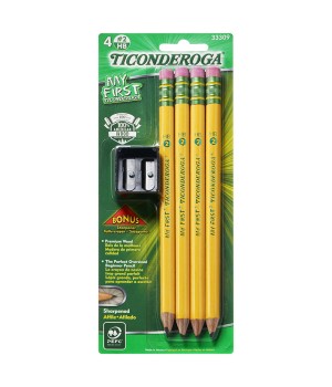My First Pencils, Sharpened, Pack of 4
