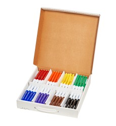 Art Markers, Washable Master Pack, 8 Colors, 96 Markers
