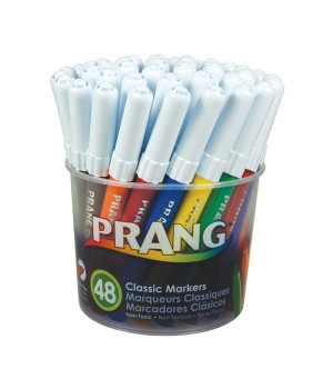 Art Markers, Washable, 48 Colors