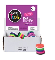 Button Magnet Display, Pack of 40