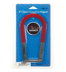 Classic Horseshoe Magnet, 6"
