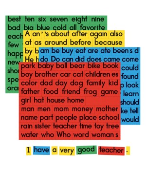 Sentence Building Magnets, Set of 270