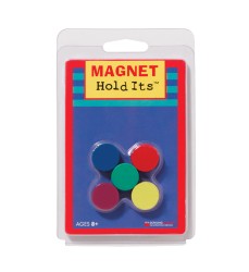 Ceramic Disc Magnets, 3/4", Pack of 10