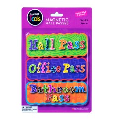 Magnetic Hall Pass, Set of 3