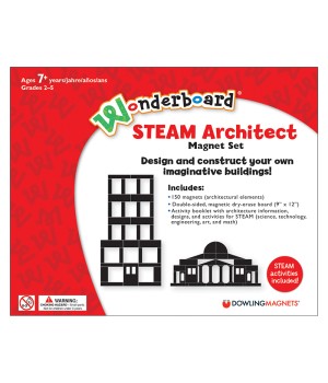 Wonderboard STEAM Architect Magnet Set