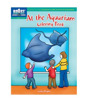 At the Aquarium Coloring Book