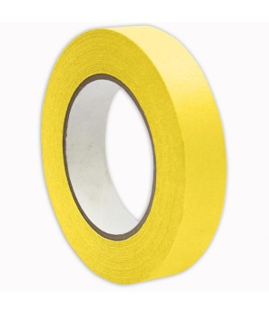 Premium Grade Masking Tape, 1" x 55 yds, Yellow