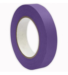 Premium Grade Masking Tape, 1" x 55 yds, Purple